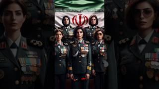 Iranian women army 2024 #iran #military #women