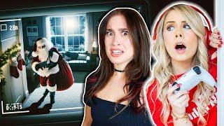 WE CAUGHT SANTA ON SECURITY FOOTAGE AT 3 AM...