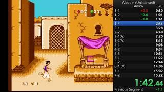 Aladdin [NES] (Hummer team) in 14:53 (Speedrun)