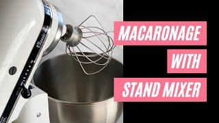 Macaronage Experiment | Macaronage With Stand Mixer Part 2