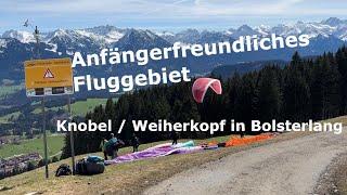 Gleitschirmfliegen an der Hörnerbahn - Alle Infos zum Flugebiet