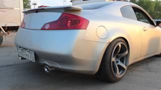 Nissan skyline 350gt cat-back exhaust system by WELDone