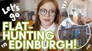 Come FLATHUNTING in EDINBURGH with us! | Our experience looking for 3 bedroom flat/house in Scotland