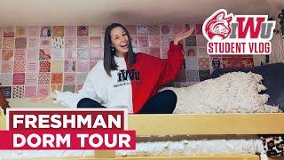 STUDENT VLOG 005: Freshman Dorm Tour ft. Cate // Indiana Wesleyan University