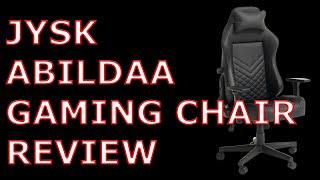 Jysk ABILDAA gaming chair review - looks good, but has some quality issues