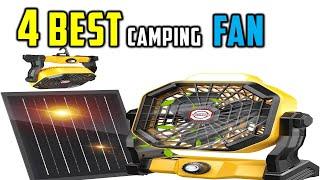 Top 4 Best Camping Fan Reviews in 2024 | Best Camping Tent Fans Buying Guide