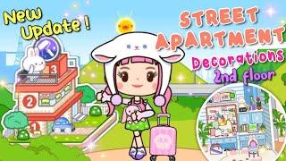 Miga World NEW UPDATE STREET APARTMENT DECORATIONS| DECORATING THE NEW HOUSE| Miga town |tocaboca