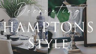 HOW TO Decorate HAMPTONS Style Homes | Our Top 10 Insider Design Tips