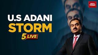 5ive Live With Shiv Aroor: Adani Group Faces US Bribery Charges, Denies Allegations | India Today