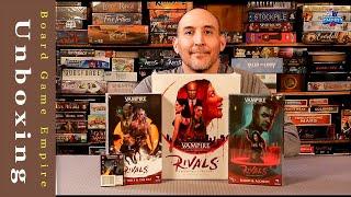 Vampire The Masquerade Rivals Unboxing - Renegade Game Studios