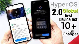 HyperOS 2.0 Global First Look! 10+ Changes Full Changelog