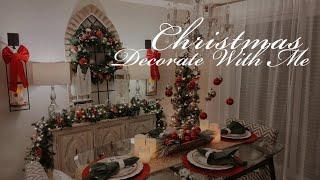 2022HALLMARK CHRISTMAS DINING ROOM DECORATE WITH ME