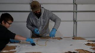 How to tan a deer hide on a budget (easy way)