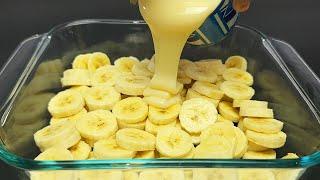 Mixed bananas with condensed milk - the result exceeded all expectations!