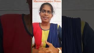 Macroeconomics - Notes | Inflation | Deflation |GDP | GNP |IBBI Valuation Exam |Manimekalai #shorts