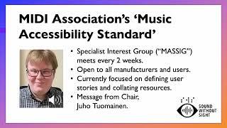 The MIDI Association's Music Accessibility Standard at The NAMM Show 2024