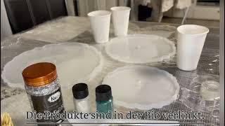 Resin Art | Etagere/Cake Stand Tutorial aus Epoxidharz/Kunstharz | Für Anfänger | DIY