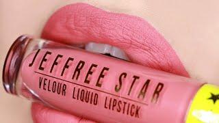 JEFFREE STAR COSMETICS “FULLY NUDE” LIQUID LIPSTICK LIP SWATCH || JES_SPRINKLES