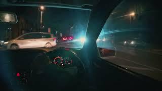 Night Time POV Drive Mercedes E200 W210 Cruising