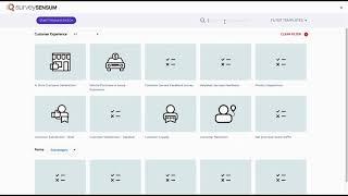 How to create your project using #SurveySensum Templates