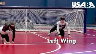 Goalball Training Video: Basic Team Defense