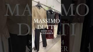 MASSIMO DUTTI Autumn collection 2024/ NOVEMBER