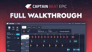 Captain Beat Epic Full Walkthrough / Beatmaking Drum Plugin for your DAW / Tutorial