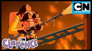 Through The Fire and The Flames | Mega Clarence Compilation | Cartoon Network