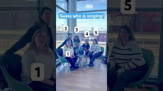 Who is singing?  #guesswho #letitgo #frozen #disney #guesswhochallenge #choir #acappella #chor
