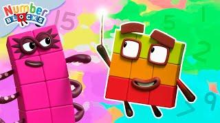 Fun First Grade Math  | Counting for Kids | 12345 | @Numberblocks