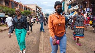 RAW Unfiltered Streets scene of Kampala City Uganda