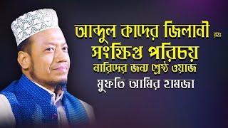 আব্দুল কাদের জিলানী রহঃ জিবনী। Mufti Amir Hamza | [R I MEDIA]