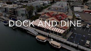 Dock and dine on Friday night in the Duffy #newportbeach #realestate #newportbeachrealestate