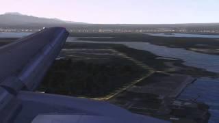 757 Dusk Landing in Hawaii [FSX]