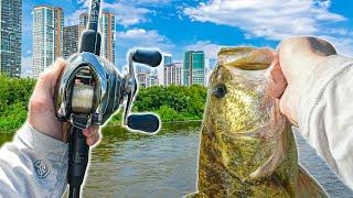 This URBAN River Is Loaded With MONSTER Bass (Big Bites)