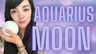 AQUARIUS MOON | EMOTIONAL TRAITS | ASTROLOGY