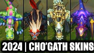 ALL CHO'GATH SKINS SPOTLIGHT 2024 | League of Legends