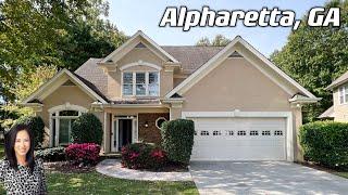 亚特兰大溪力姐带你看房 | Alpharetta, GA | 建于1995年，面积2,525尺，3个卧室2.5个卫生间 | 美国房地产 | 房市 | 亚特兰大房地产