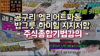 -주식단테- 주식종합기법강의 [ 공구리 엘리어트(엘리엇)파동 밥그릇 하이힐 지지저항]