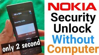 Nokia mobile ka security code kaise tode | unlock nokia keypad security code | by TrickerAmit