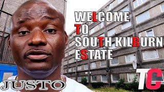 Justo Shows Me Around The Legendary SOUTH KILBURN Estate In North West London | UK HOOD VLOG