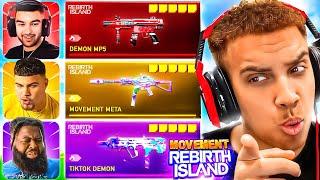 The ULTIMATE MOVEMENT META Loadouts Challenge on Warzone Rebirth Island!