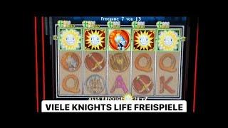 Knights Life Freispiele ohne Ende  GUTER GEWINN Merkur Magie Casino Spielhalle Novoline Automaten