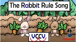 The Rabbit Rule Syllable Division Song (VCCV) Song
