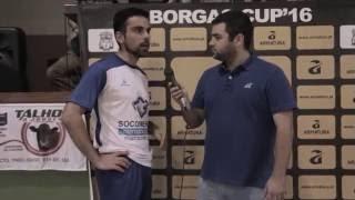 BorgasCUP 2016: Flash Interview masculino 4/Final, Grupo Socomendes x Remax/Solalta/Churr. Central