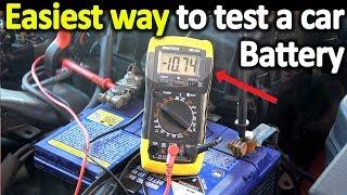 How to Test a Car Battery With a Multimeter ( Voltage + Cold Cranking Amps)