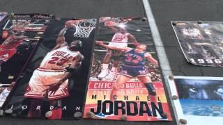 ShoeZeum Vintage Oversized Michael Jordan Nike Posters For Doernbecher Children's Hospital Auction