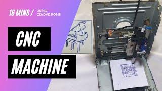 how to make a CNC drawing machine at home