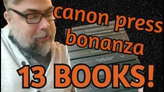 Book Windfall From Canon Press!