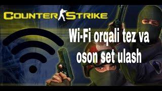 Counter-strike 1.6 wifi orqali tez va oson set ulash/counter -strike 1.6 wifi подключение